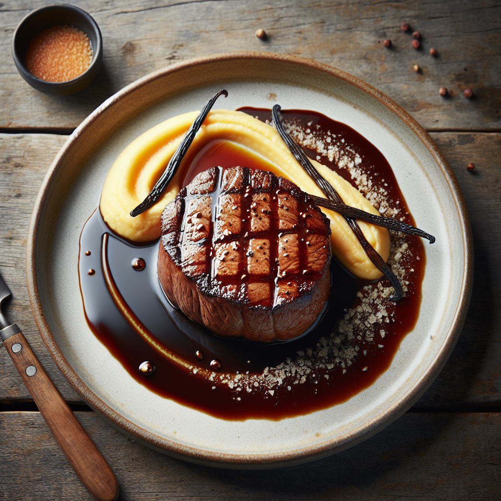 Photographie professionnelle illustrant : Plat principal photographié en vue de dessus (flat lay)