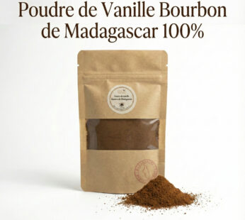Poudre de Vanille Bourbon de Madagascar – Sachet 30g